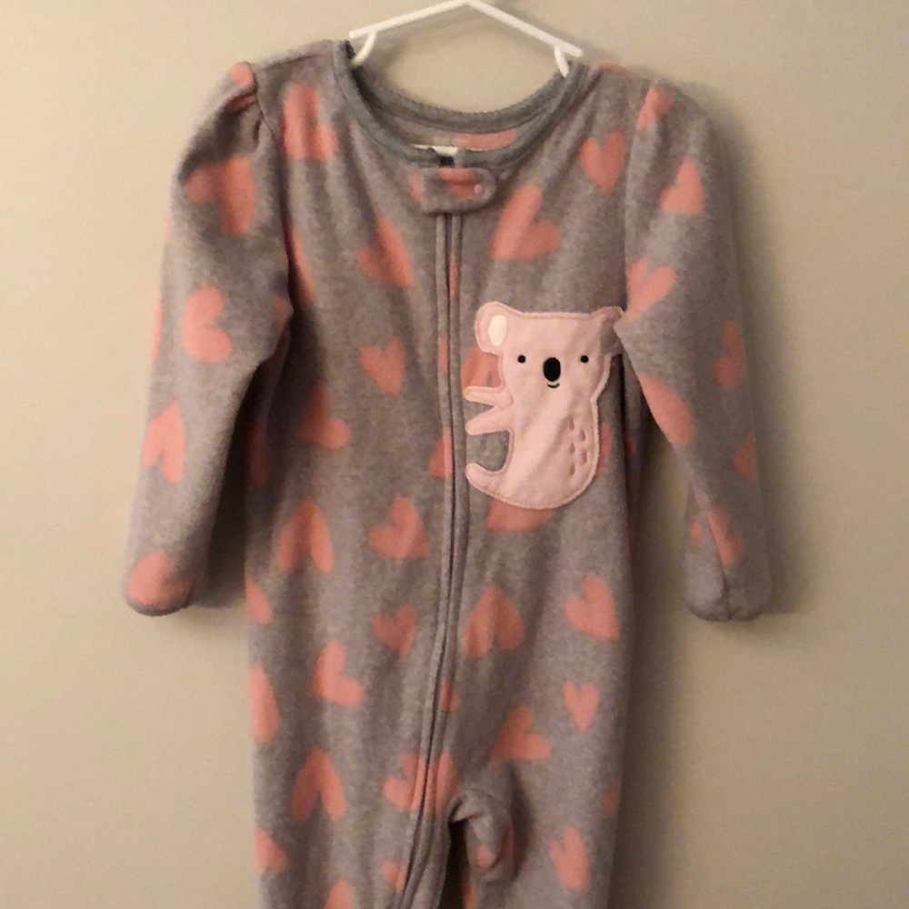 Carter’s fleece Footie pajamas